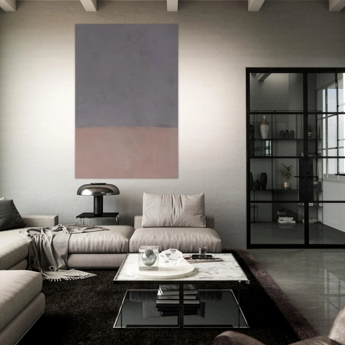 Untitled Gray and Mauve - 1969 Poster | Mark Rothko Poster | Rothko Prints