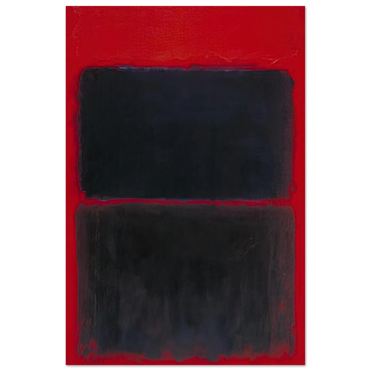 Light Red Over Black - 1957 Poster | Mark Rothko Poster | Rothko Prints