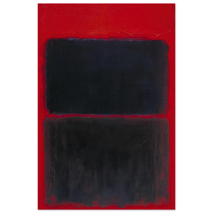 Light Red Over Black - 1957 Poster | Mark Rothko Poster | Rothko Prints