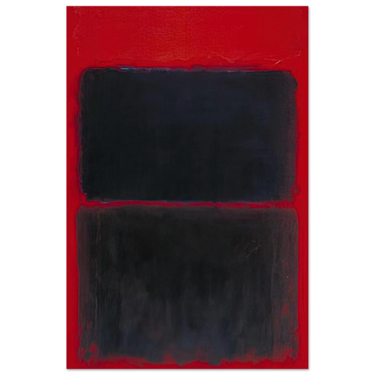 Light Red Over Black - 1957 Poster | Mark Rothko Poster | Rothko Prints