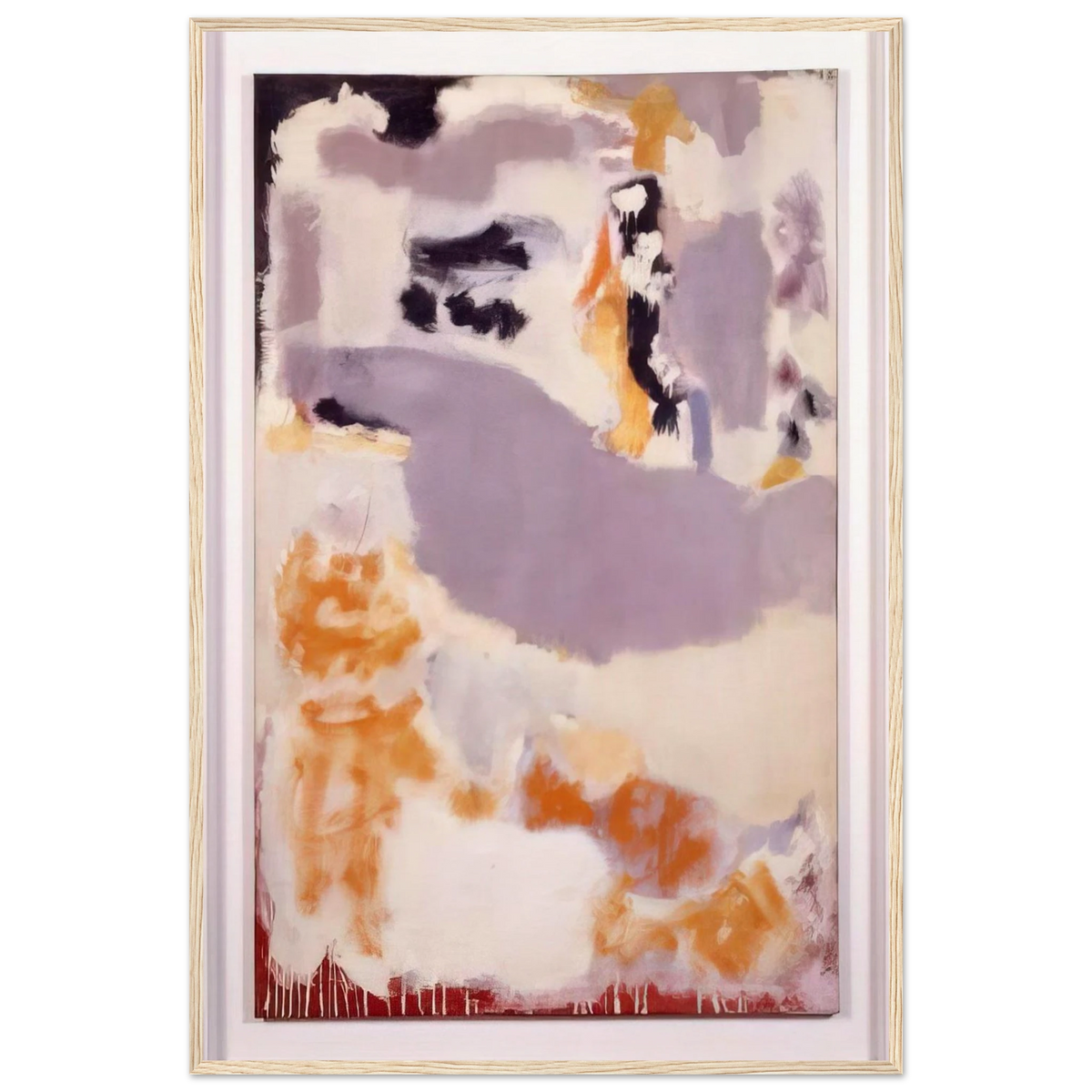 Untitled 14B - 1947 Framed Poster | Mark Rothko Framed Prints Wall Art | Rothko Prints