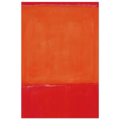 Ochre and Red on Red - 1957 Poster | Mark Rothko Poster | Rothko Prints