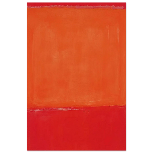 Ochre and Red on Red - 1957 Poster | Mark Rothko Poster | Rothko Prints