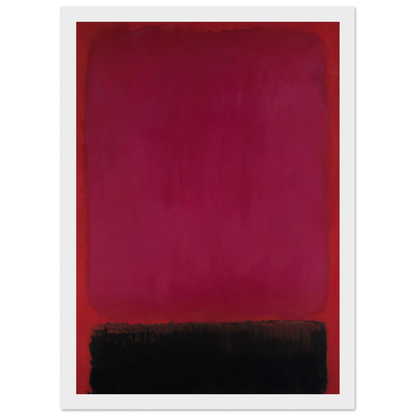 Untitled - 1967 Framed Poster | Mark Rothko Framed Prints Wall Art | Rothko Prints