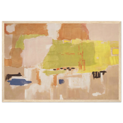 No.1 Untitled - 1948 Framed Poster | Mark Rothko Framed Prints Wall Art | Rothko Prints