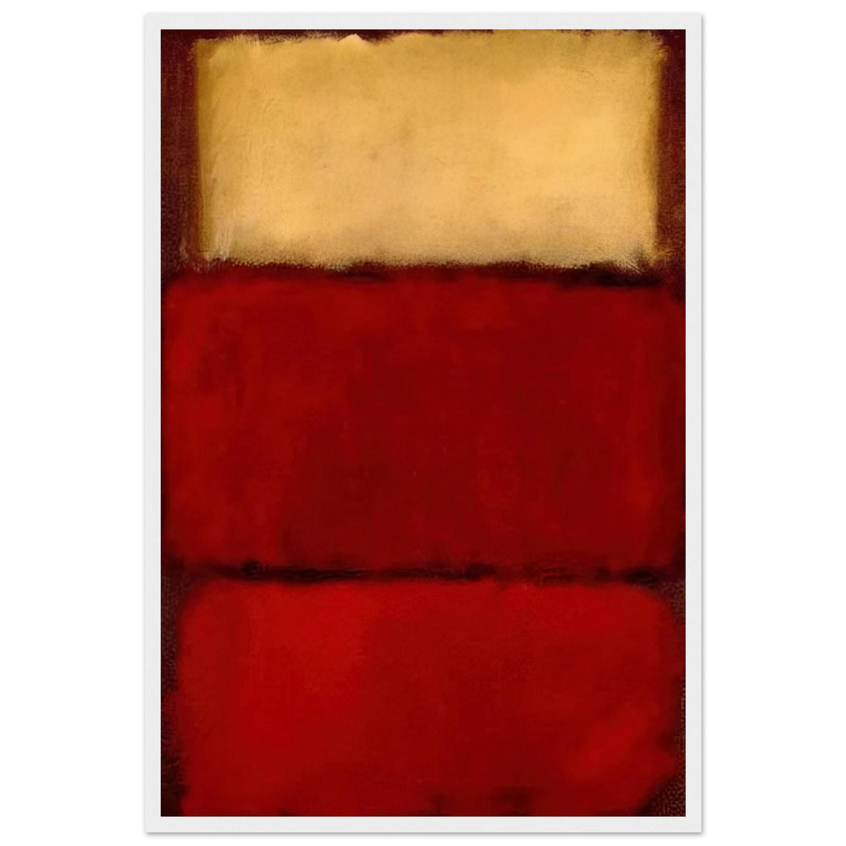Red - 1964 Framed Poster | Mark Rothko Framed Prints Wall Art | Rothko Prints