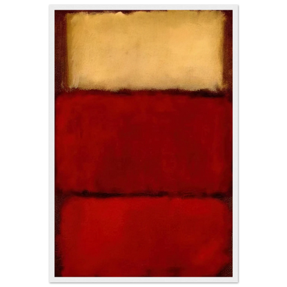 Red - 1964 Framed Poster | Mark Rothko Framed Prints Wall Art | Rothko Prints
