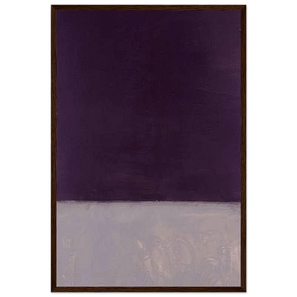 Untitled Black and Gray - 1970 Framed Poster | Mark Rothko Framed Prints Wall Art | Rothko Prints