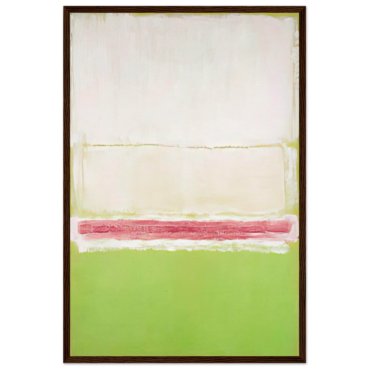No. 2 No. 7 and No. 2 - 1951 Framed Poster | Mark Rothko Framed Prints Wall Art | Rothko Prints