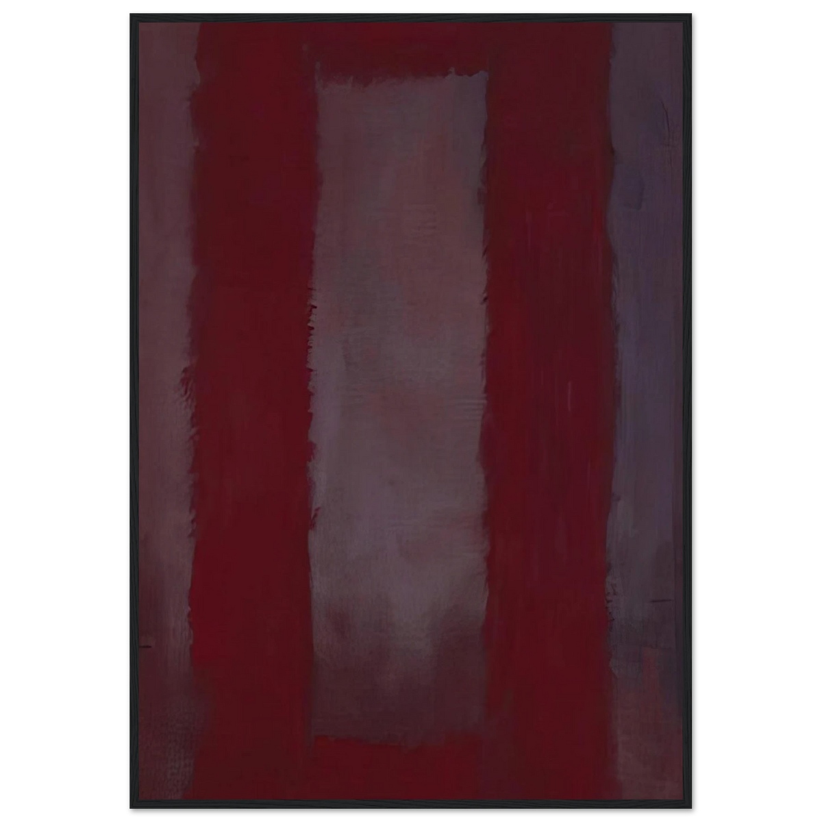 Red on Maroon - 1959 Framed Poster | Mark Rothko Framed Prints Wall Art | Rothko Prints