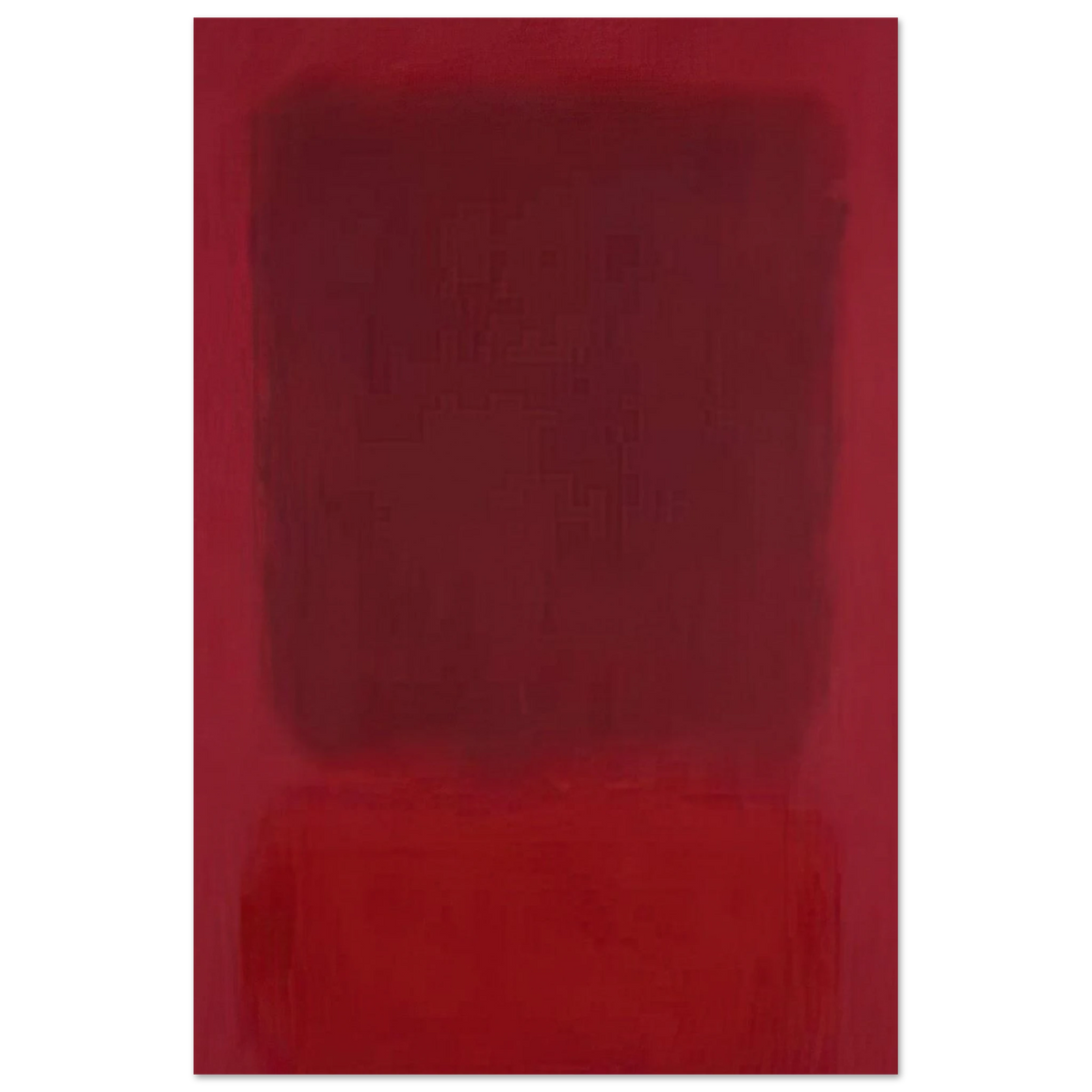 Red and Brown - 1957 Poster | Mark Rothko Poster | Rothko Prints