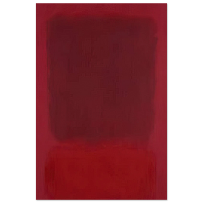 Red and Brown - 1957 Poster | Mark Rothko Poster | Rothko Prints