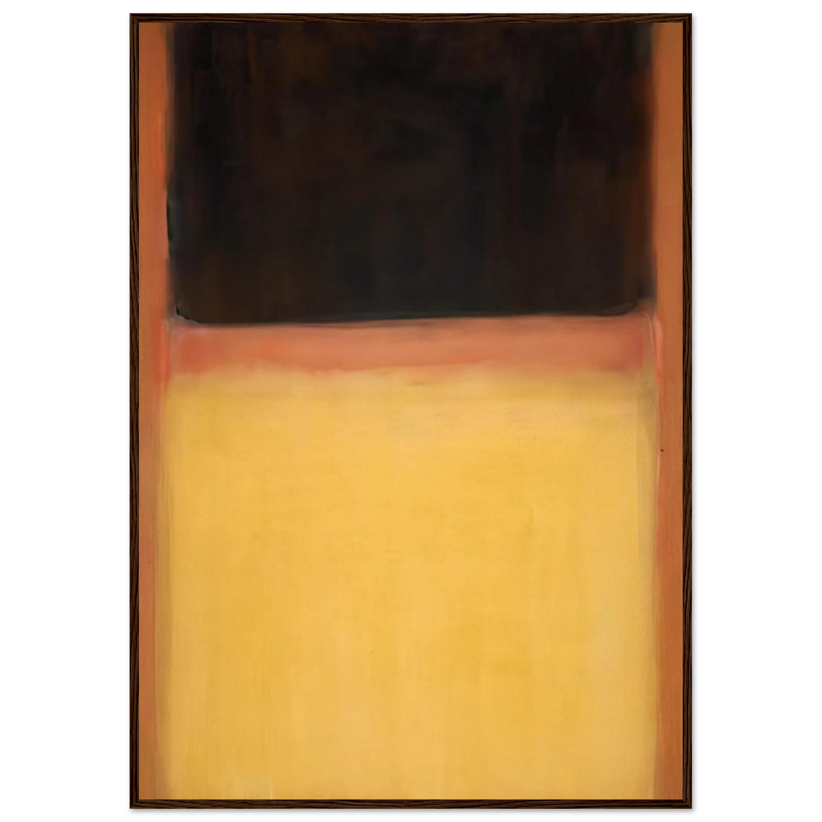 No.9 Dark over Light Earth - 1954 Framed Poster | Mark Rothko Framed Prints Wall Art | Rothko Prints