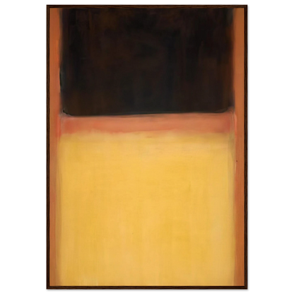 No.9 Dark over Light Earth - 1954 Framed Poster | Mark Rothko Framed Prints Wall Art | Rothko Prints