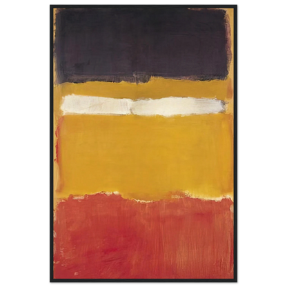 Number 24 Untitled - 1951 Framed Poster | Mark Rothko Framed Prints Wall Art | Rothko Prints
