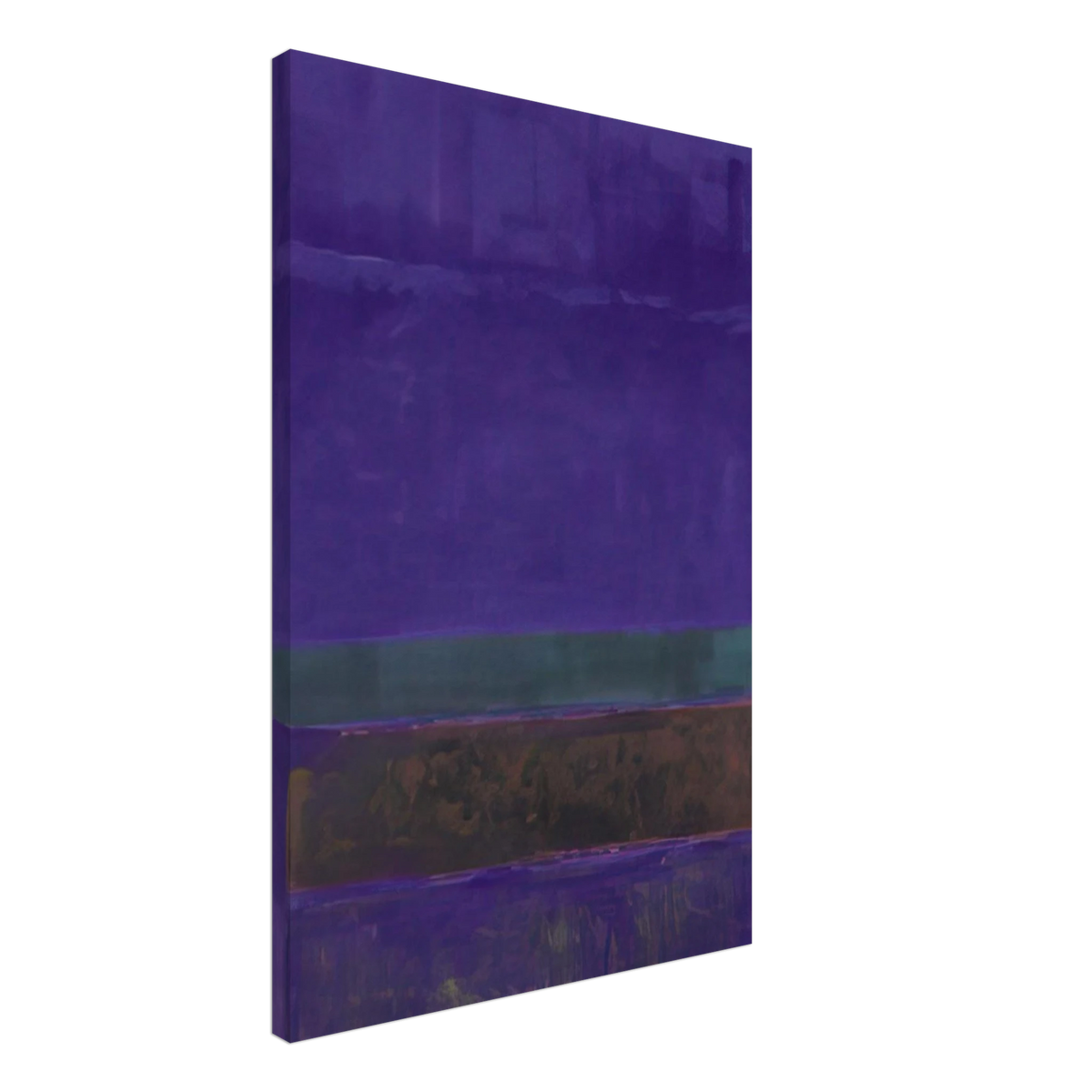 Untitled [Blue, Green, and Brown] - 1952 Canvas | Mark Rothko Canvas | Rothko Prints