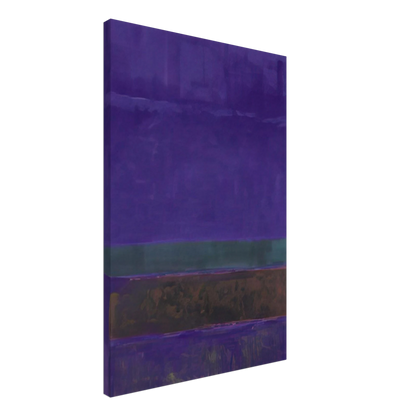 Untitled [Blue, Green, and Brown] - 1952 Canvas | Mark Rothko Canvas | Rothko Prints