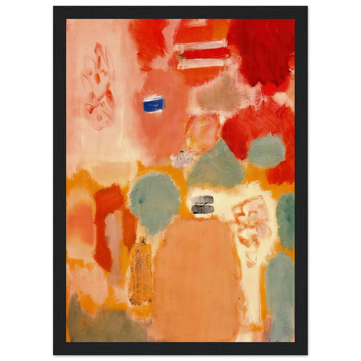 No. 21 - 1949 Framed Poster | Mark Rothko Framed Prints Wall Art | Rothko Prints