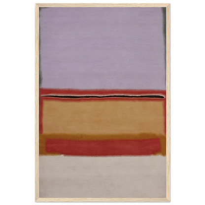 Orange over Violet - 1968 Framed Poster | Mark Rothko Framed Prints Wall Art | Rothko Prints