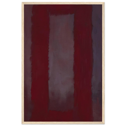 Red on Maroon - 1959 Framed Poster | Mark Rothko Framed Prints Wall Art | Rothko Prints