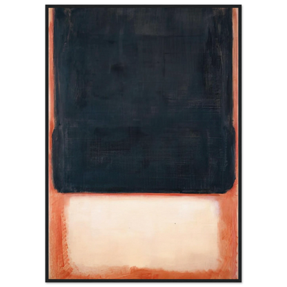 No. 7 Dark Over Light - 1954 Framed Poster | Mark Rothko Framed Prints Wall Art | Rothko Prints