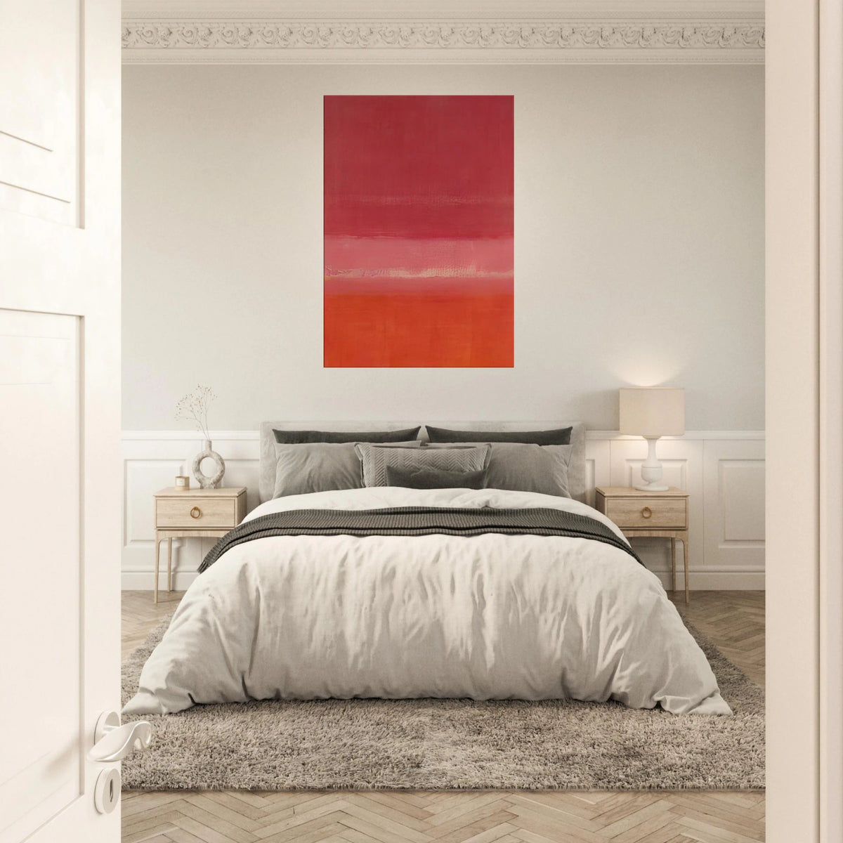 Untitled Red - 1956 Canvas | Mark Rothko Canvas | Rothko Prints