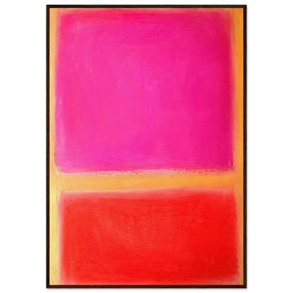 Untitled - Color Field Painting Framed Poster | Mark Rothko Framed Prints Wall Art | Rothko Prints