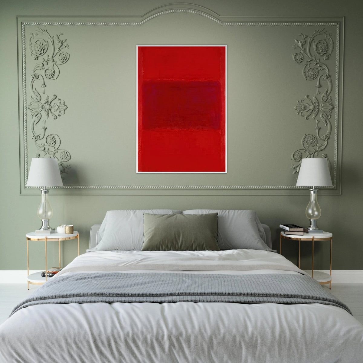 No.301 - 1959 Framed Poster | Mark Rothko Framed Prints Wall Art | Rothko Prints