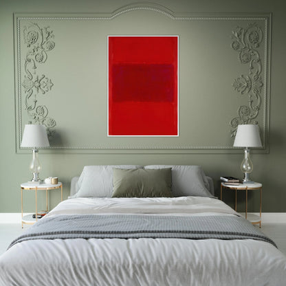 No.301 - 1959 Framed Poster | Mark Rothko Framed Prints Wall Art | Rothko Prints