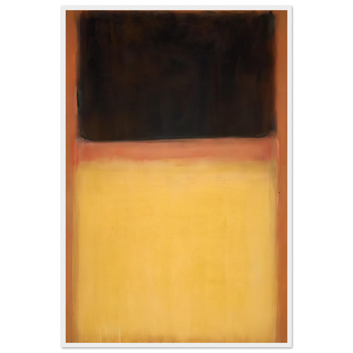 No.9 Dark over Light Earth - 1954 Framed Poster | Mark Rothko Framed Prints Wall Art | Rothko Prints