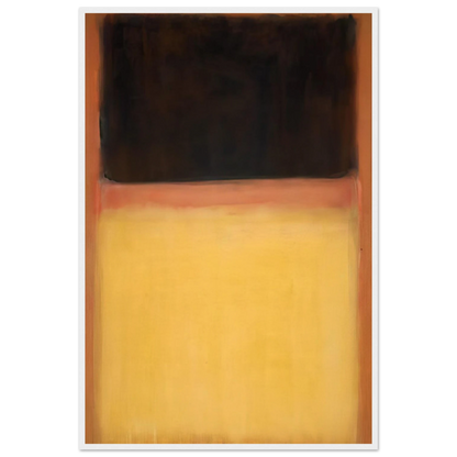 No.9 Dark over Light Earth - 1954 Framed Poster | Mark Rothko Framed Prints Wall Art | Rothko Prints