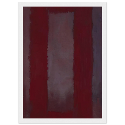 Red on Maroon - 1959 Framed Poster | Mark Rothko Framed Prints Wall Art | Rothko Prints