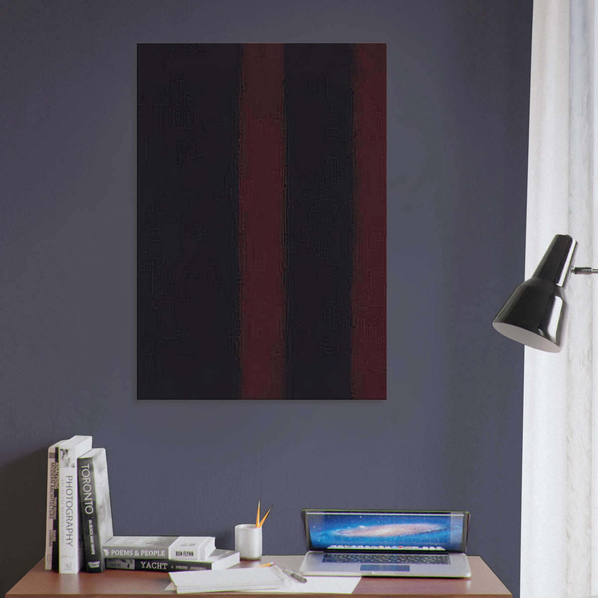 Black on Maroon - 1959 Canvas | Mark Rothko Canvas | Rothko Prints