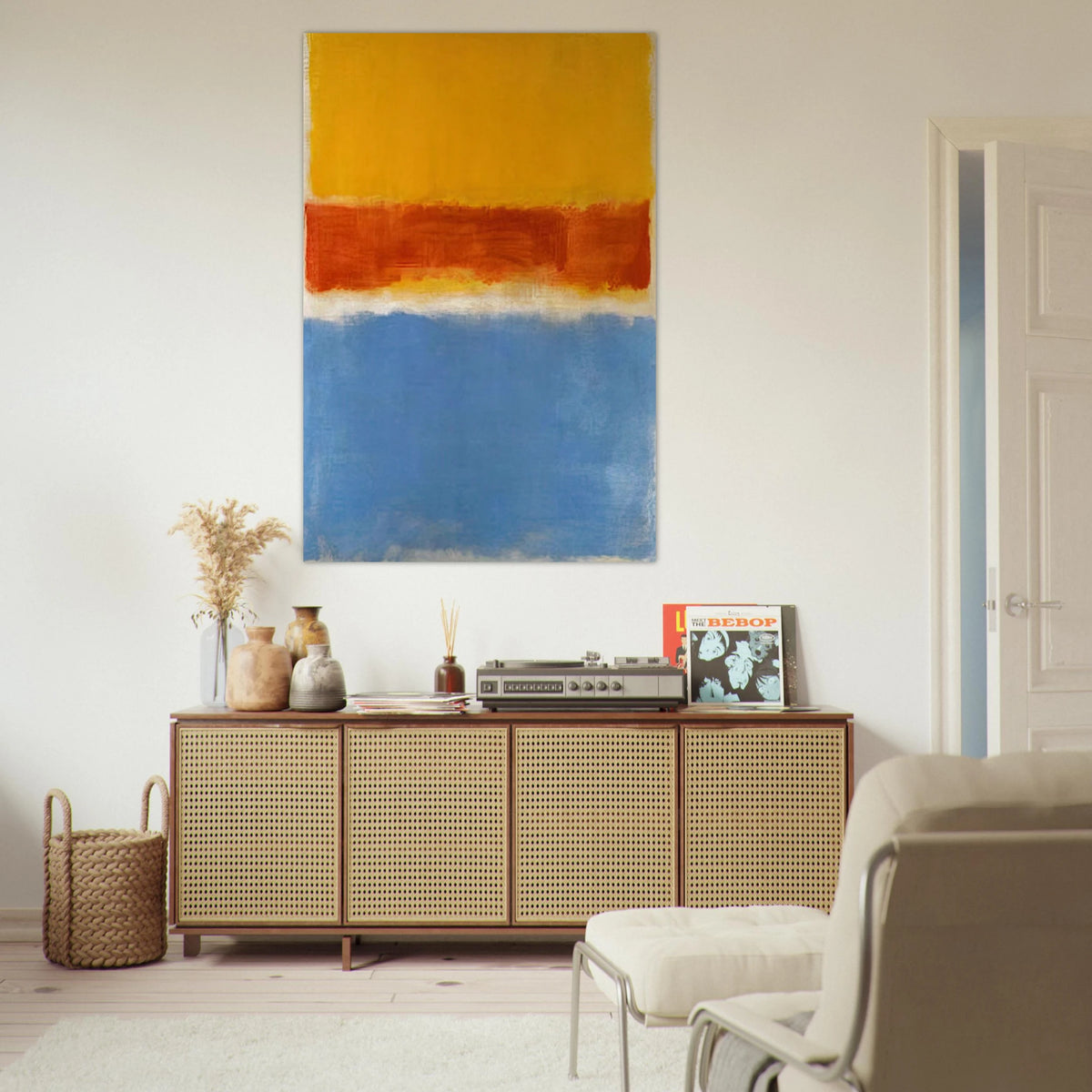 Untitled Yellow, Red and Blue - 1953 Poster | Mark Rothko Poster | Rothko Prints