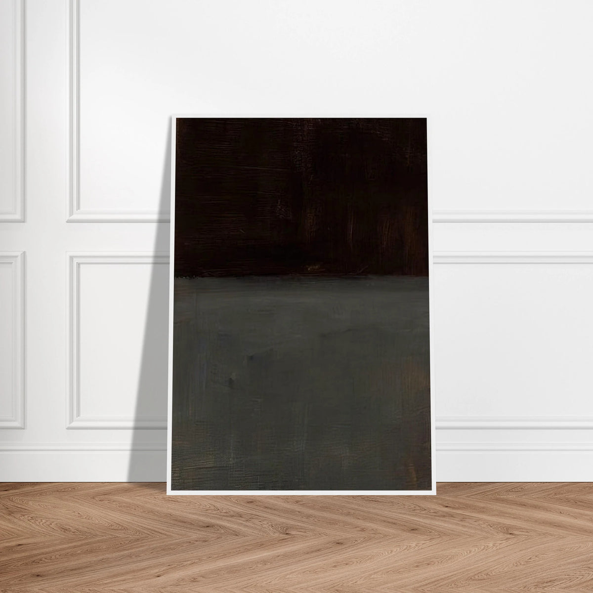 Untitled brown and gray - 1969 Framed Poster | Mark Rothko Framed Prints Wall Art | Rothko Prints