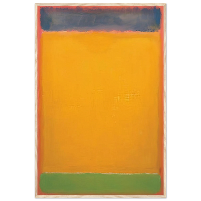 United Blue, Yellow, Green on Red - 1954 Framed Poster | Mark Rothko Framed Prints Wall Art | Rothko Prints