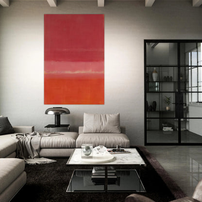 Untitled Red - 1956 Poster | Mark Rothko Poster | Rothko Prints