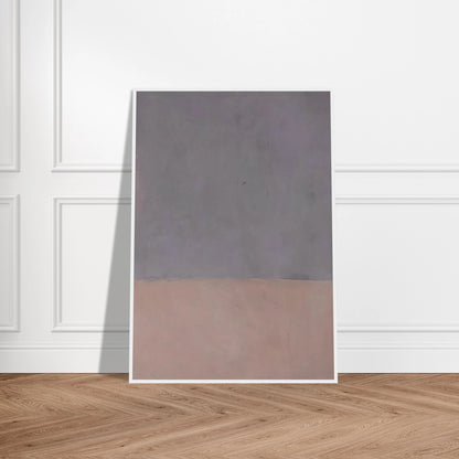 Untitled Gray and Mauve - 1969 Framed Poster | Mark Rothko Framed Prints Wall Art | Rothko Prints