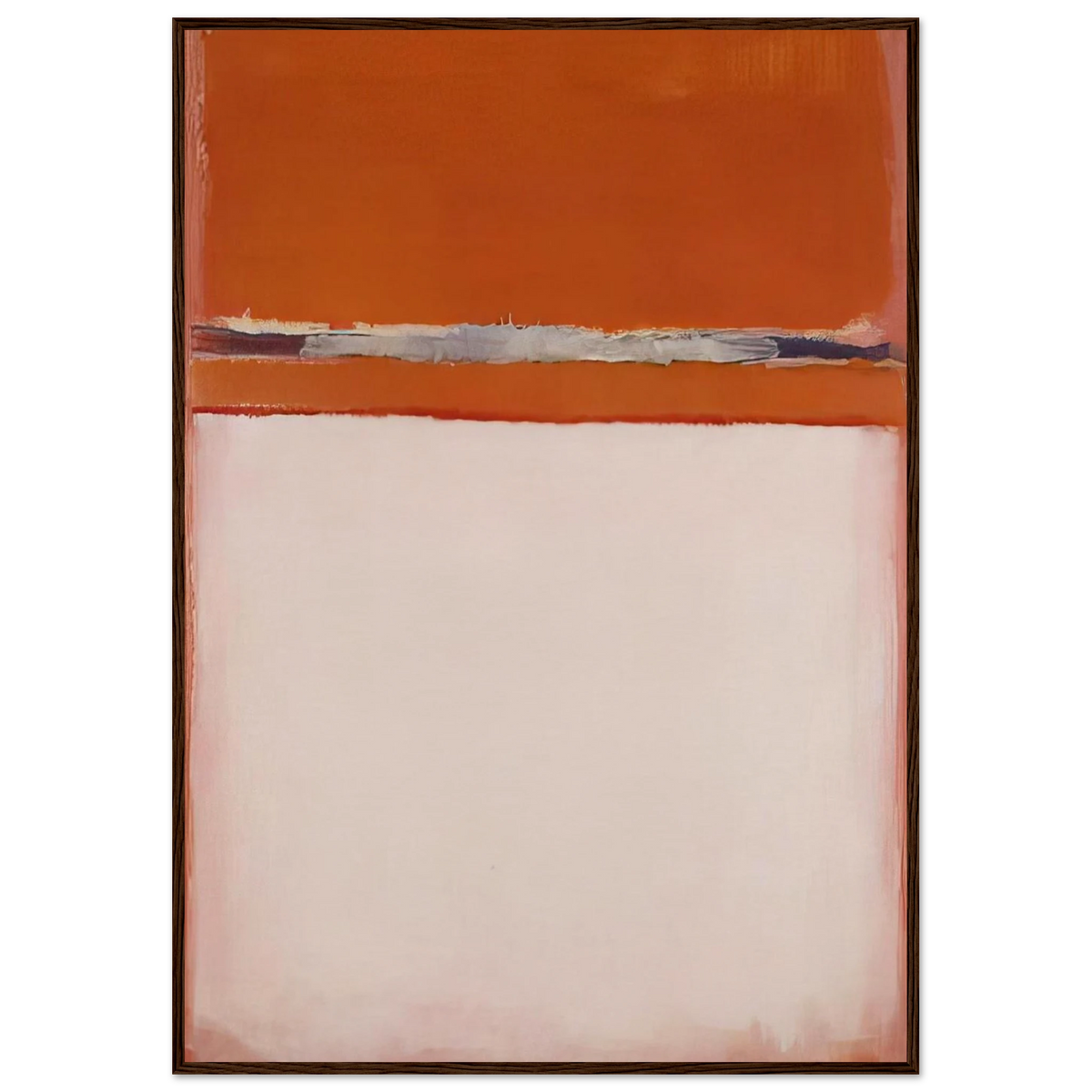 No.18 - 1951 Framed Poster | Mark Rothko Framed Prints Wall Art | Rothko Prints