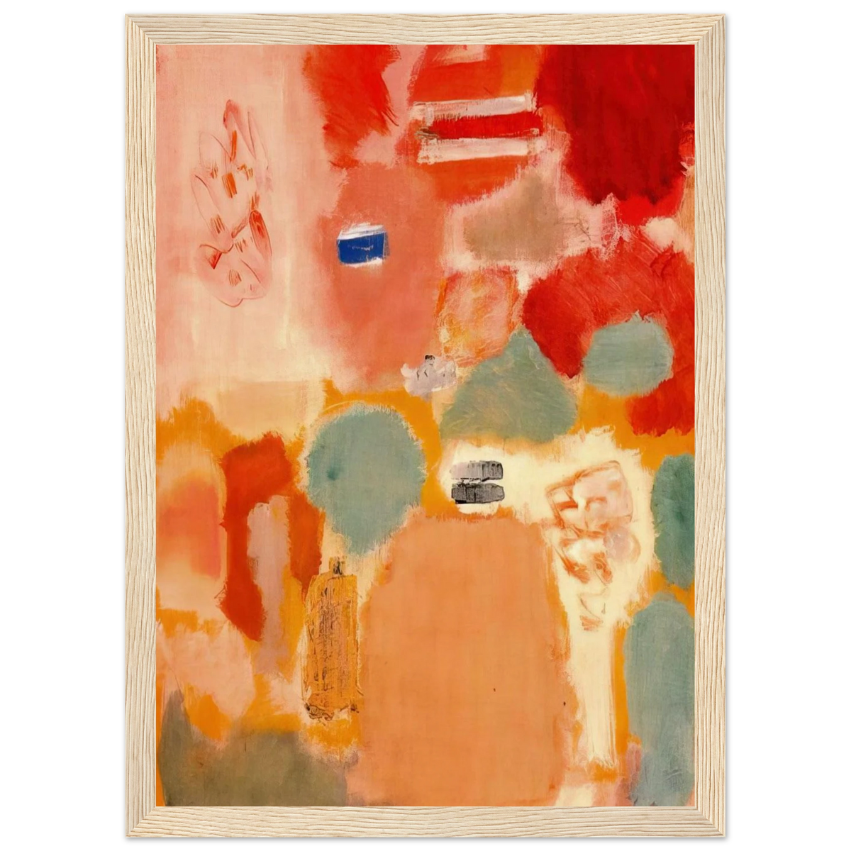 No. 21 - 1949 Framed Poster | Mark Rothko Framed Prints Wall Art | Rothko Prints
