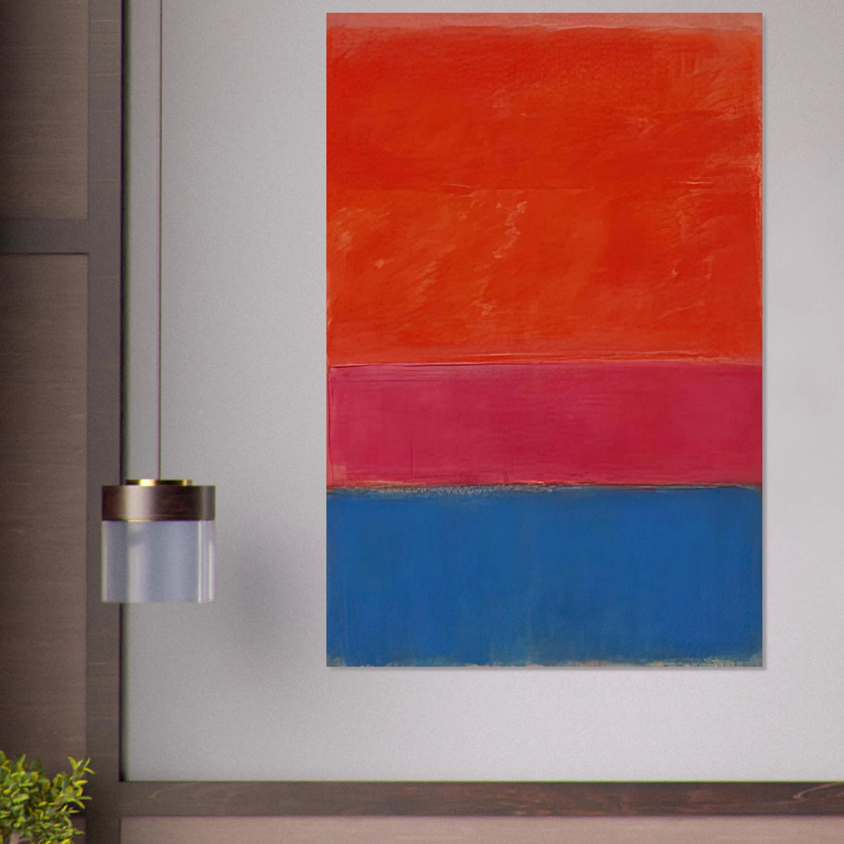 No. 1 Royal Red and Blue - 1954 Poster | Mark Rothko Poster | Rothko Prints