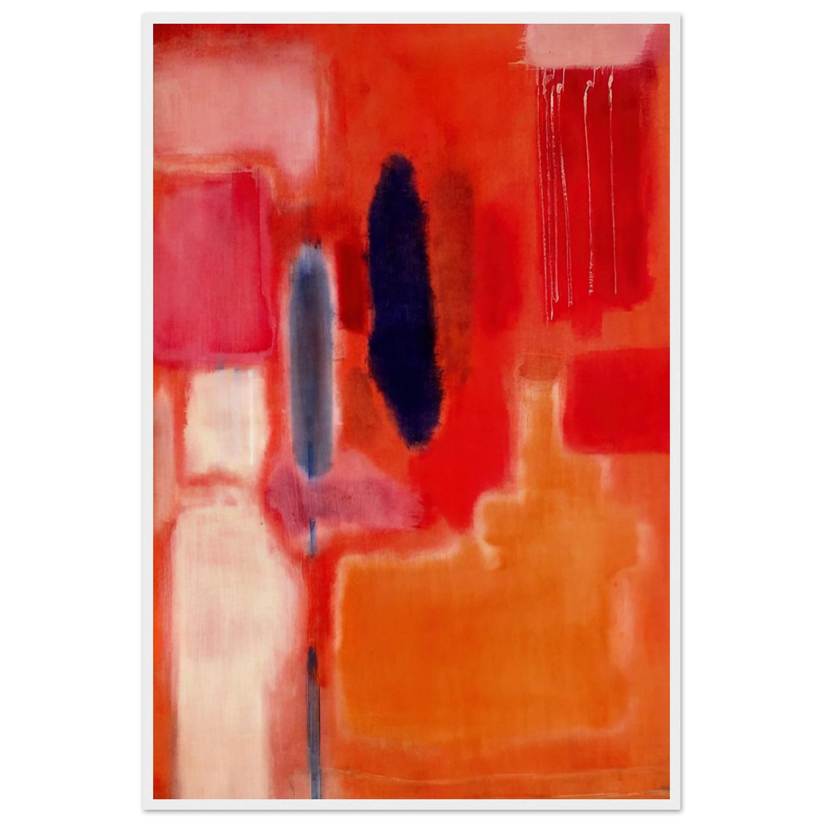 No. 9 - 1948 Framed Poster | Mark Rothko Framed Prints Wall Art | Rothko Prints