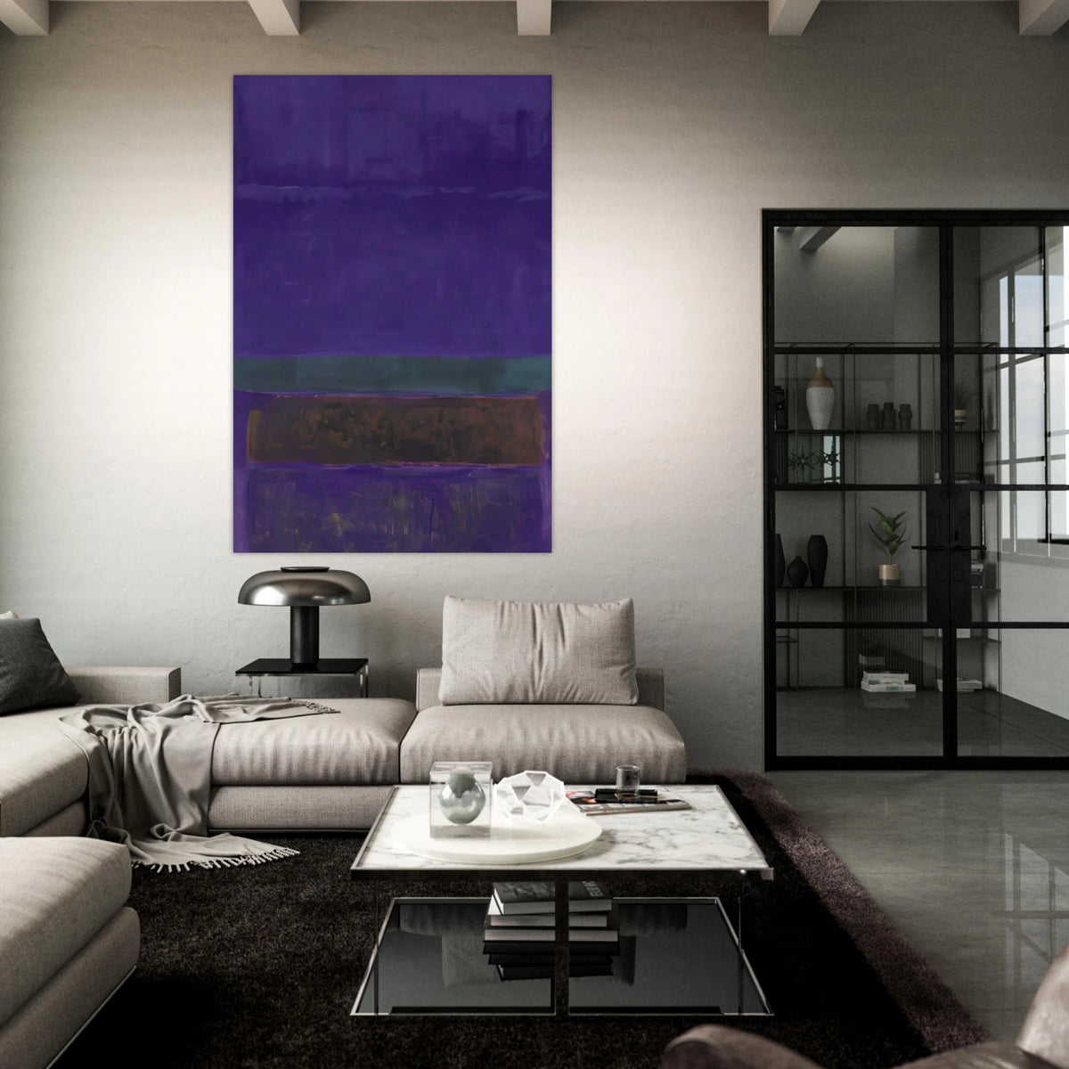 Untitled [Blue, Green, and Brown] - 1952 Poster | Mark Rothko Poster | Rothko Prints