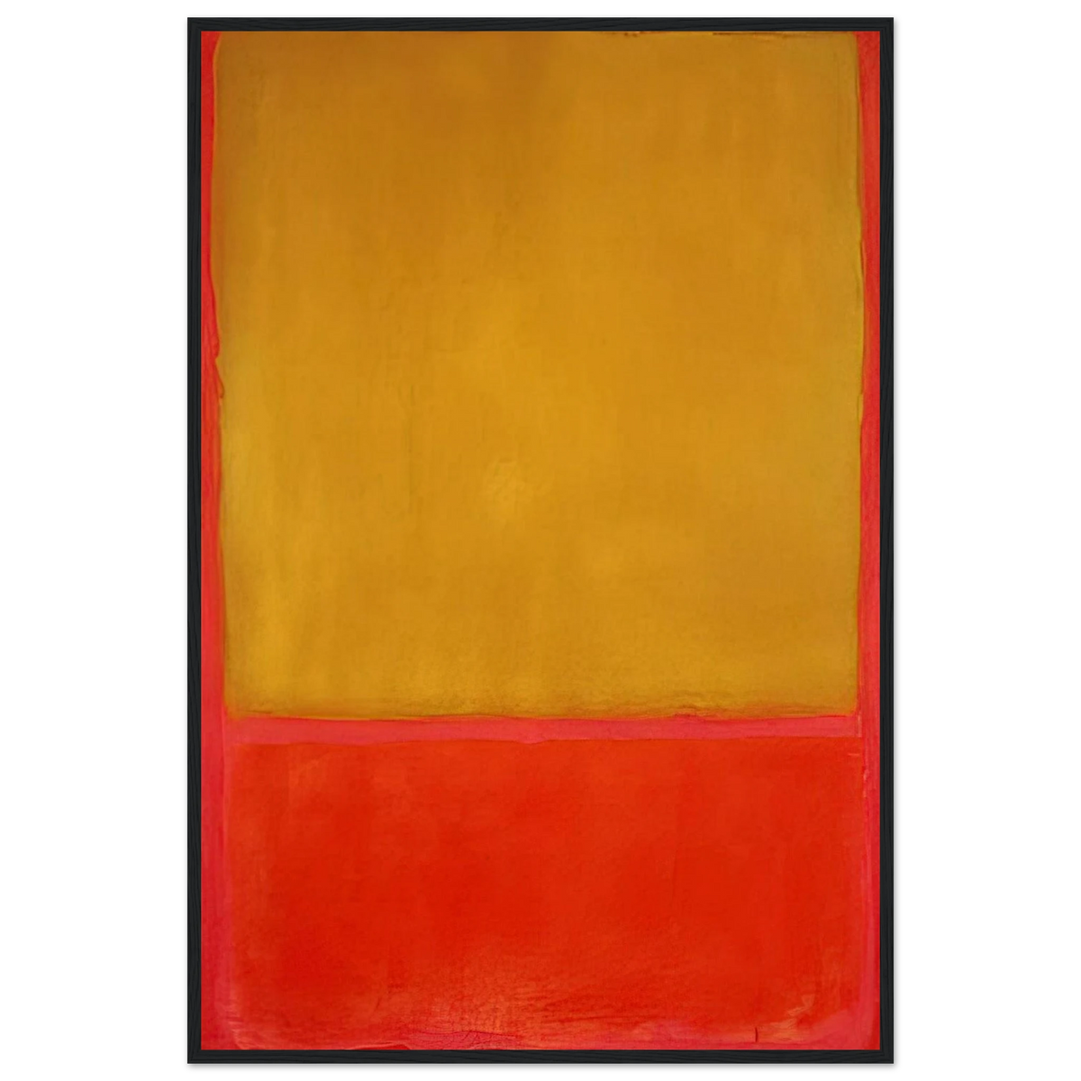 Ochre and Red on Red - 1954 Framed Poster | Mark Rothko Framed Prints Wall Art | Rothko Prints