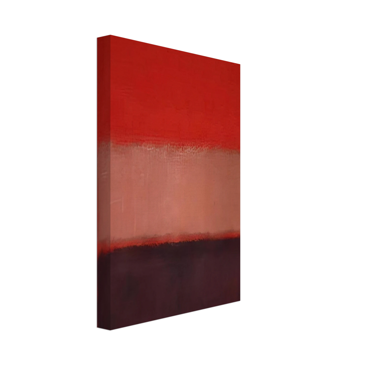 No. 46 Black, Ochre, Red Over Red - 1957 Canvas | Mark Rothko Canvas | Rothko Prints