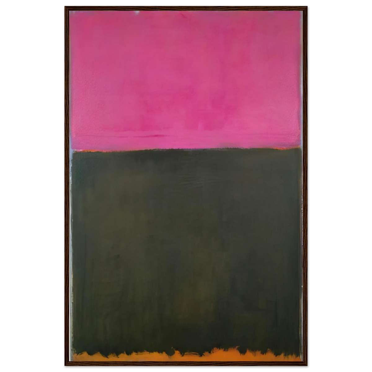 Untitled - 1953 Framed Poster | Mark Rothko Framed Prints Wall Art | Rothko Prints