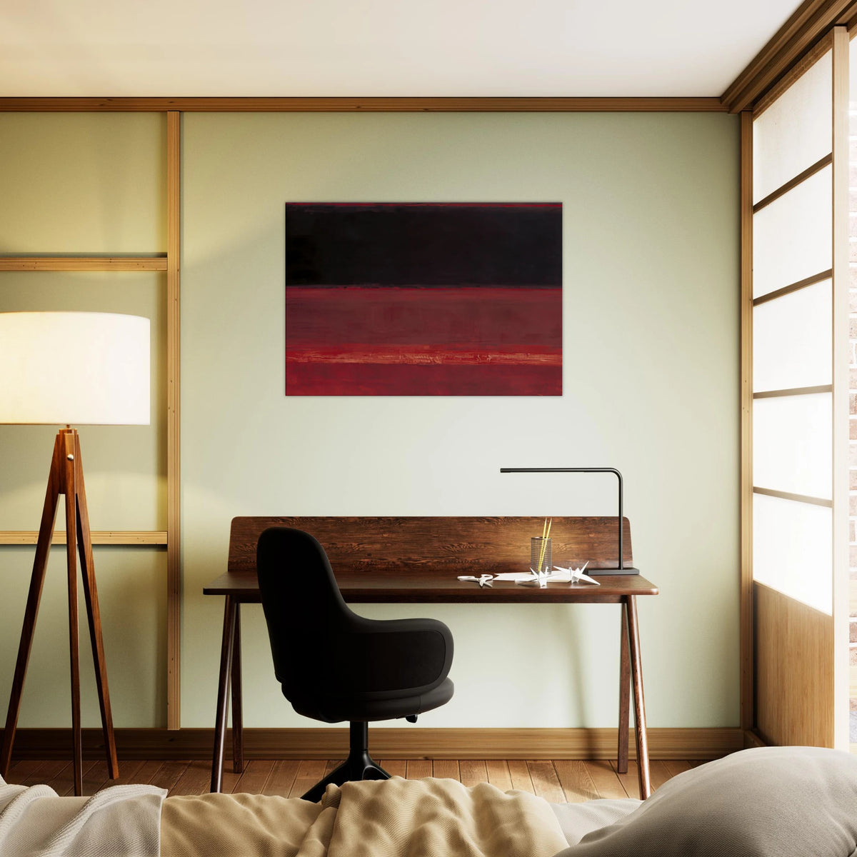 Four Darks in Red - 1958 Canvas | Mark Rothko Canvas | Rothko Prints