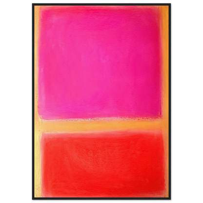 Untitled - Color Field Painting Framed Poster | Mark Rothko Framed Prints Wall Art | Rothko Prints