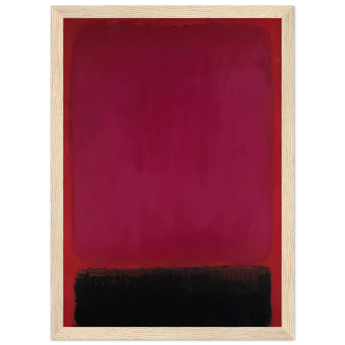 Untitled - 1967 Framed Poster | Mark Rothko Framed Prints Wall Art | Rothko Prints