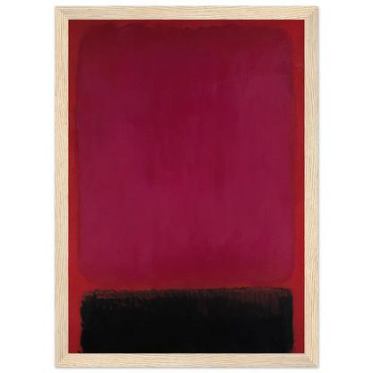 Untitled - 1967 Framed Poster | Mark Rothko Framed Prints Wall Art | Rothko Prints